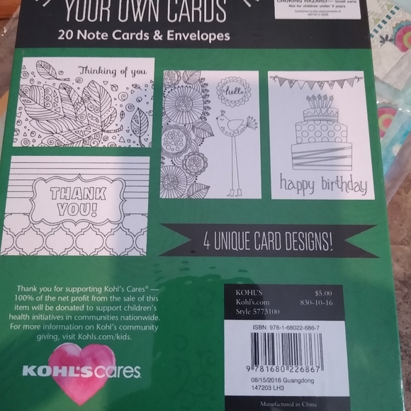 Coloring Set: Book, Journal, Cards, Sticky… - Picture 4 of 12